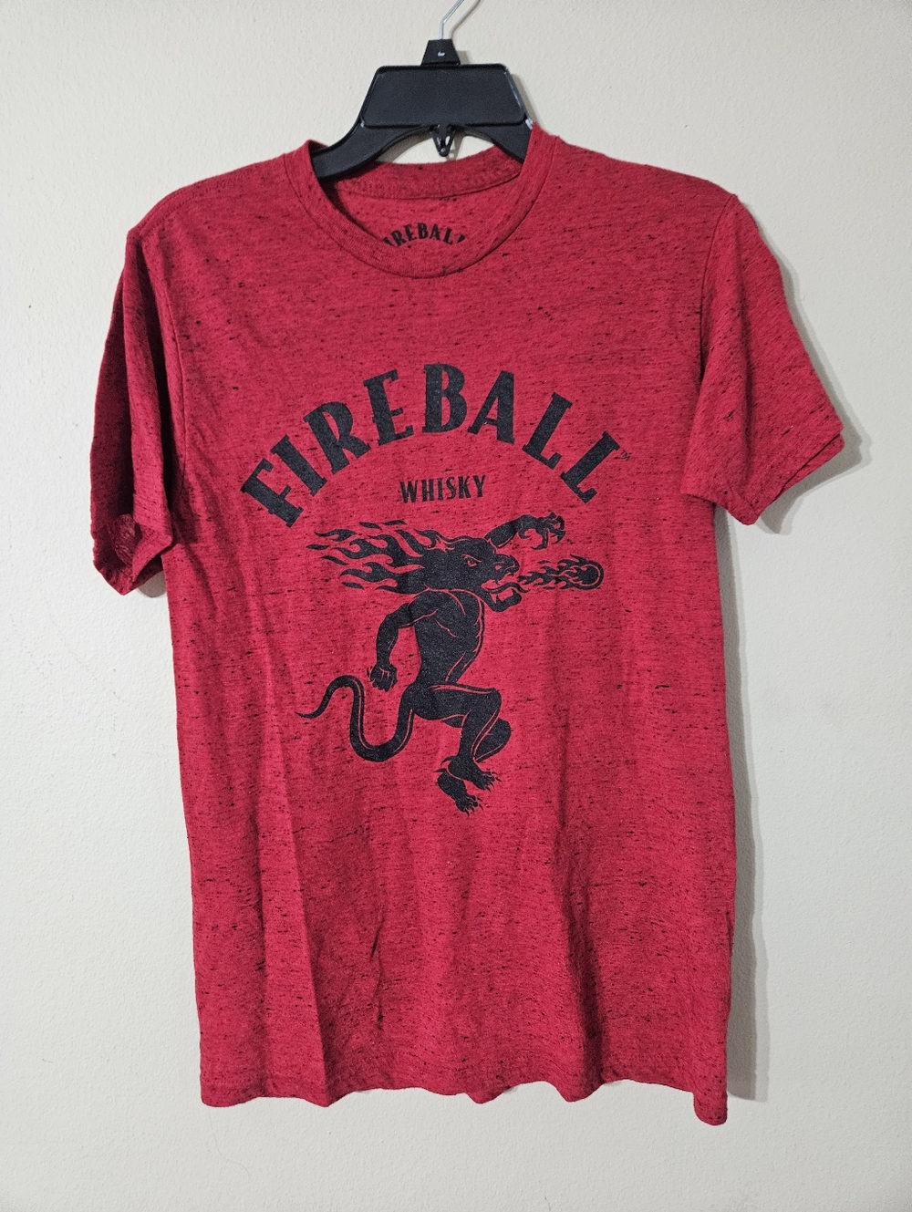 Fireball Whiskey Tshirt Small